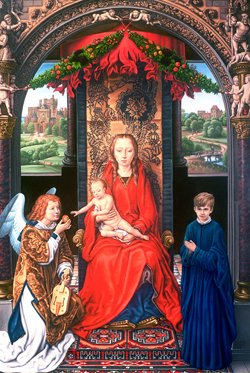 LA VIRGEN CON EL NIÑO